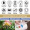 Overseas Black Paint Pens Paint Markers - Permanent Acrylic Markers 12 Pack, Water-Based, Quick Dry, Waterproof Paint Marker Pen for Rock, Wood, Plastic, Metal, Canvas, Glass, Fabric, Mugs. Medium Tip